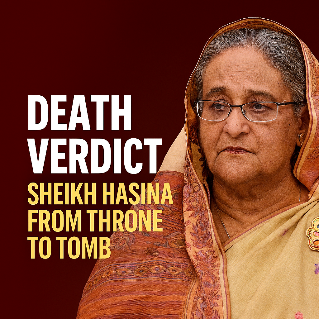 तख़्त से ताबूत तक – शेख़ हसीना को मौत की सज़ा